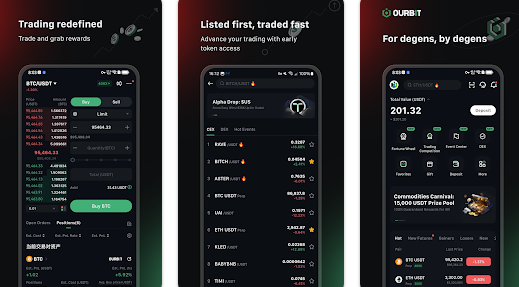دانلود اپلیکیشن صرافی اوربیت